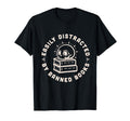 Easily Distracted Banned Books T-Shirt - Custom Art Print Men Women - T-Shirt, Sweatshirt, Hoodie