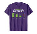 My Social Battery Funny Introvert T-Shirt - Novelty Apparel Unisex - T-Shirt, Sweatshirt, Hoodie
