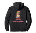 Book Worm Book Stack Reading Addict Hoodie - Unique Graphic for Adults - T-Shirt, Sweatshirt, Hoodie