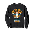 Im My Dogs Emotional Support Human Sweatshirt - Aesthetic Graphic Men Women - T-Shirt, Sweatshirt, Hoodie