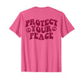 Protect Your Peace Hippie 70S Peace T-Shirt - Novelty Apparel for Adults - T-Shirt, Sweatshirt, Hoodie