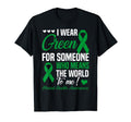 I Wear Green Someone Who Means World To T-Shirt - Aesthetic Graphic Unisex - T-Shirt, Sweatshirt, Hoodie