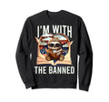 Im Banned Hearts Funny Reading Sloth Sweatshirt - Custom Art Print Unisex - T-Shirt, Sweatshirt, Hoodie