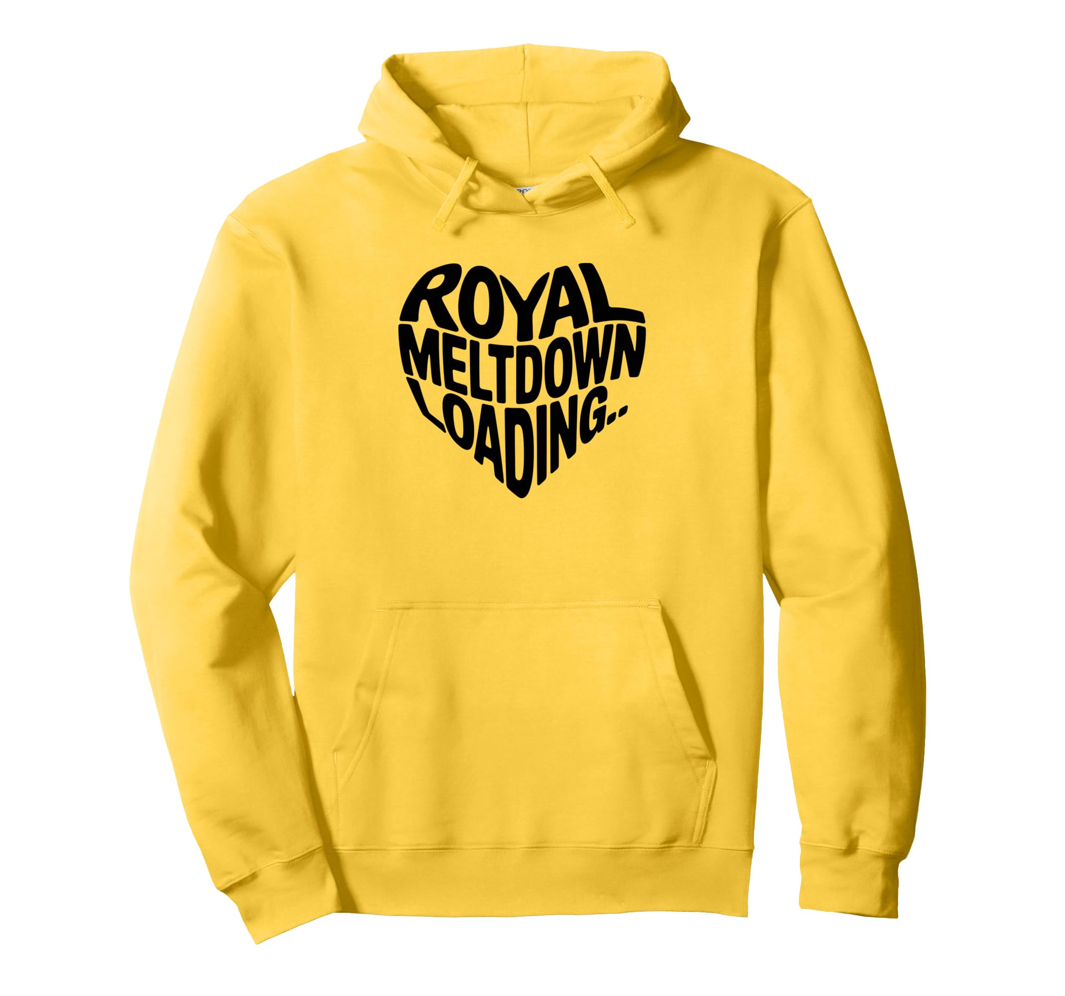 Royal Meltdown Loading Pilates Mental Hoodie - Novelty Apparel for Adults - T-Shirt, Sweatshirt, Hoodie