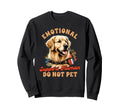 Service Dog Retriever Emotional Sweatshirt - Novelty Apparel for Adults - T-Shirt, Sweatshirt, Hoodie