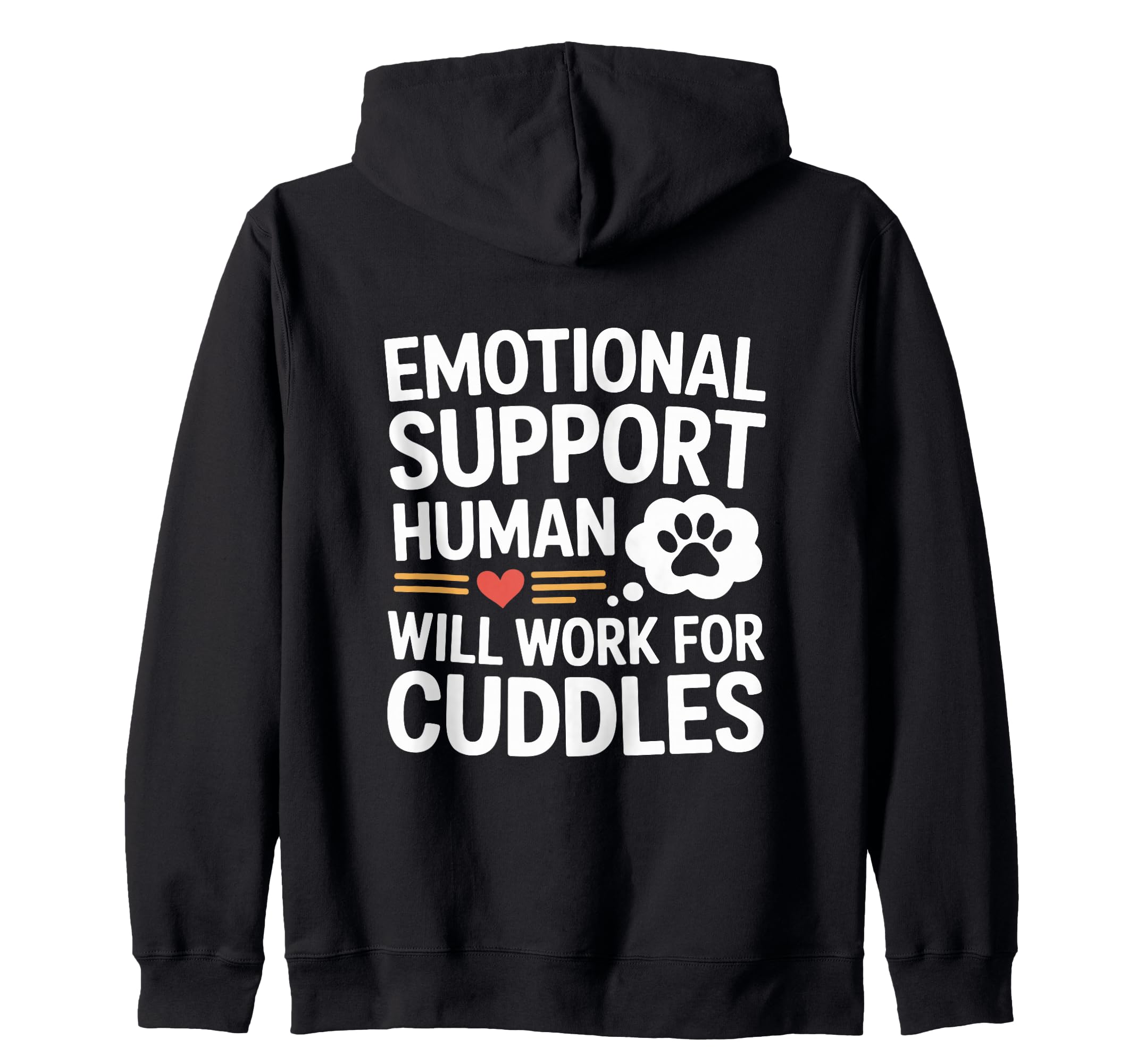 Emotional Support Human Do Not Pet Sweatshirt - Minimalist Print Unisex - T-Shirt, Sweatshirt, Hoodie