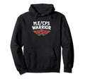 Me Cfs Warrior Floral Flower Chronic Hoodie - Graphic Print Men Women - T-Shirt, Sweatshirt, Hoodie