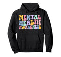 Groovy Mental Health Awareness Mental Hoodie - Unique Graphic for Adults - T-Shirt, Sweatshirt, Hoodie