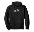 Fighter Semi Colon Mental Health Hoodie - Custom Art Print for Adults - T-Shirt, Sweatshirt, Hoodie