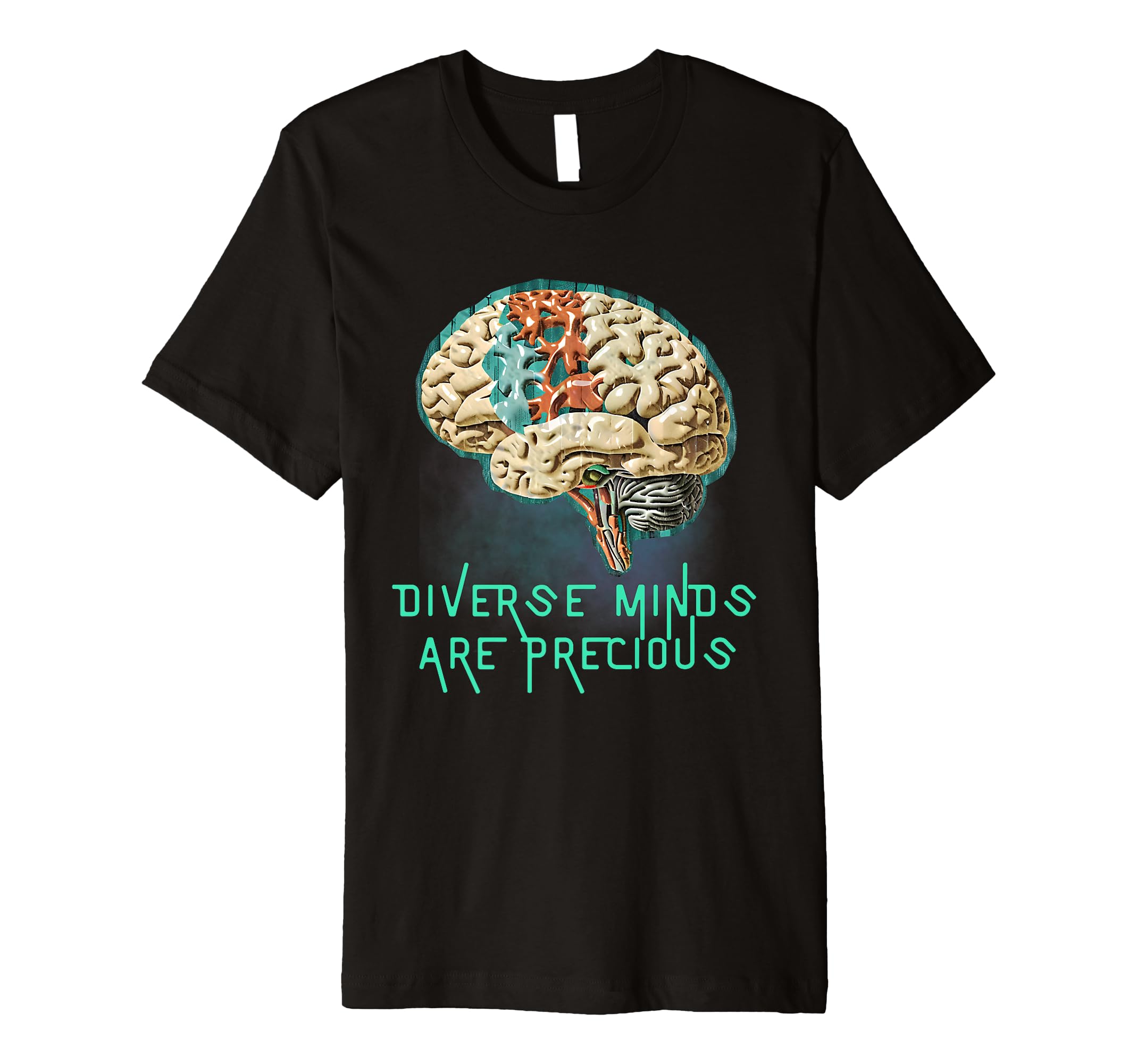 Neurodivergent Minds Adhd Autism T-Shirt - Graphic Print Men Women - T-Shirt, Sweatshirt, Hoodie