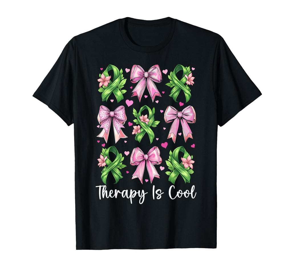 Therapy Is Mental Health Therapist T-Shirt - Graphic Print Unisex - T-Shirt, Sweatshirt, Hoodie