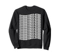 Overstimulated Wave Pattern Sweatshirt - Fun Novelty Design Men Women - T-Shirt, Sweatshirt, Hoodie