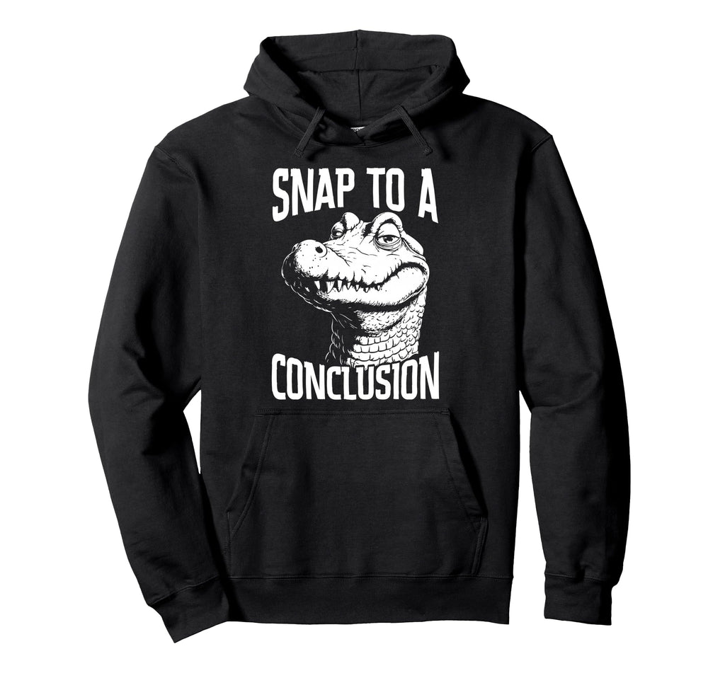 Funny Crocodile Overthinkers And Hoodie - Fun Novelty Design Men Women - T-Shirt, Sweatshirt, Hoodie