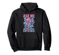 Healing Chakra Crystals Reiki Hoodie - Custom Art Print Men Women - T-Shirt, Sweatshirt, Hoodie