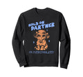 Funny Hold Partner Im Overstimulated Sweatshirt - Trendy Graphic Unisex - T-Shirt, Sweatshirt, Hoodie