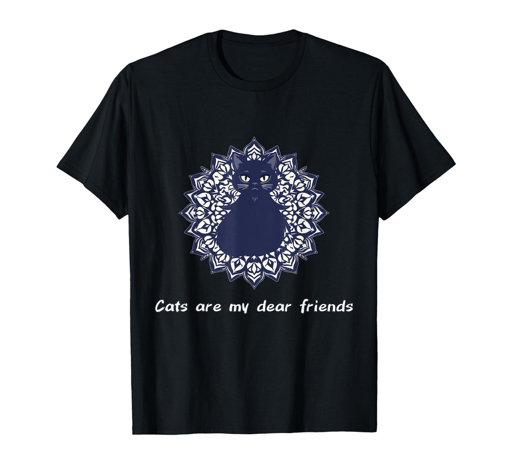 Cats Are My Best Friends Sacred Animals T-Shirt - Minimalist Print Unisex - T-Shirt, Sweatshirt, Hoodie