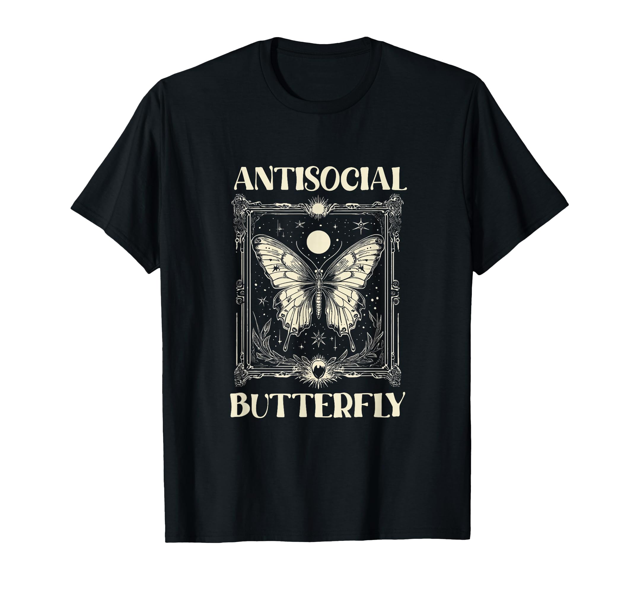 Antisocial Butterfly Gift Sweatshirt - Casual Everyday Wear for Adults - T-Shirt, Sweatshirt, Hoodie