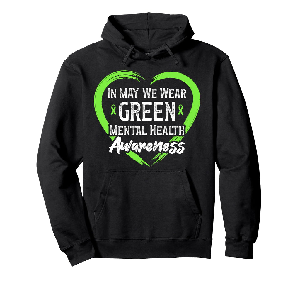Mental Health Awareness Month Anxiety Hoodie - Graphic Print Unisex - T-Shirt, Sweatshirt, Hoodie
