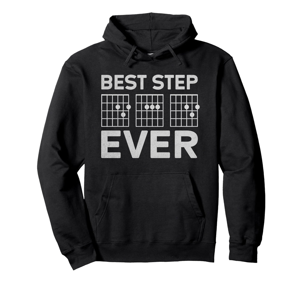 Best Step Dad Ever Guitar Chords Hoodie - Casual Everyday Wear Unisex - T-Shirt, Sweatshirt, Hoodie