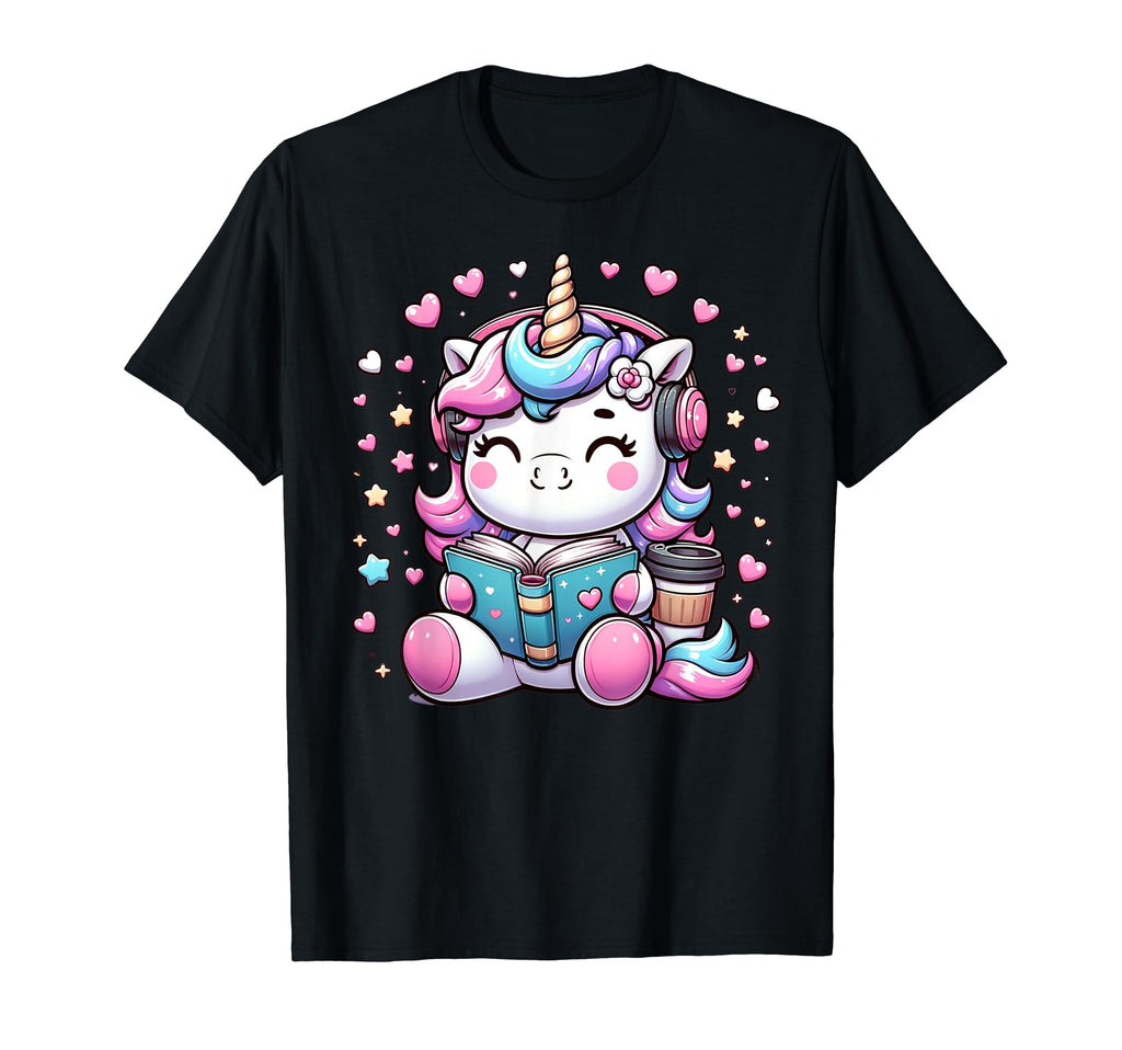 Funny Anime Kawaii Rainbow Unicorn T-Shirt - Unique Graphic Men Women - T-Shirt, Sweatshirt, Hoodie