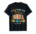 Its Good Day To Read Book Coffee Daisy T-Shirt - Aesthetic Graphic Unisex - T-Shirt, Sweatshirt, Hoodie
