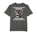 Screaming Goat Emotional Support T-Shirt - Fun Novelty Design Men Women - T-Shirt, Sweatshirt, Hoodie