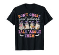 Dont Ghost Your Feeling Halloween Mental T-Shirt - Custom Art Print Unisex - T-Shirt, Sweatshirt, Hoodie