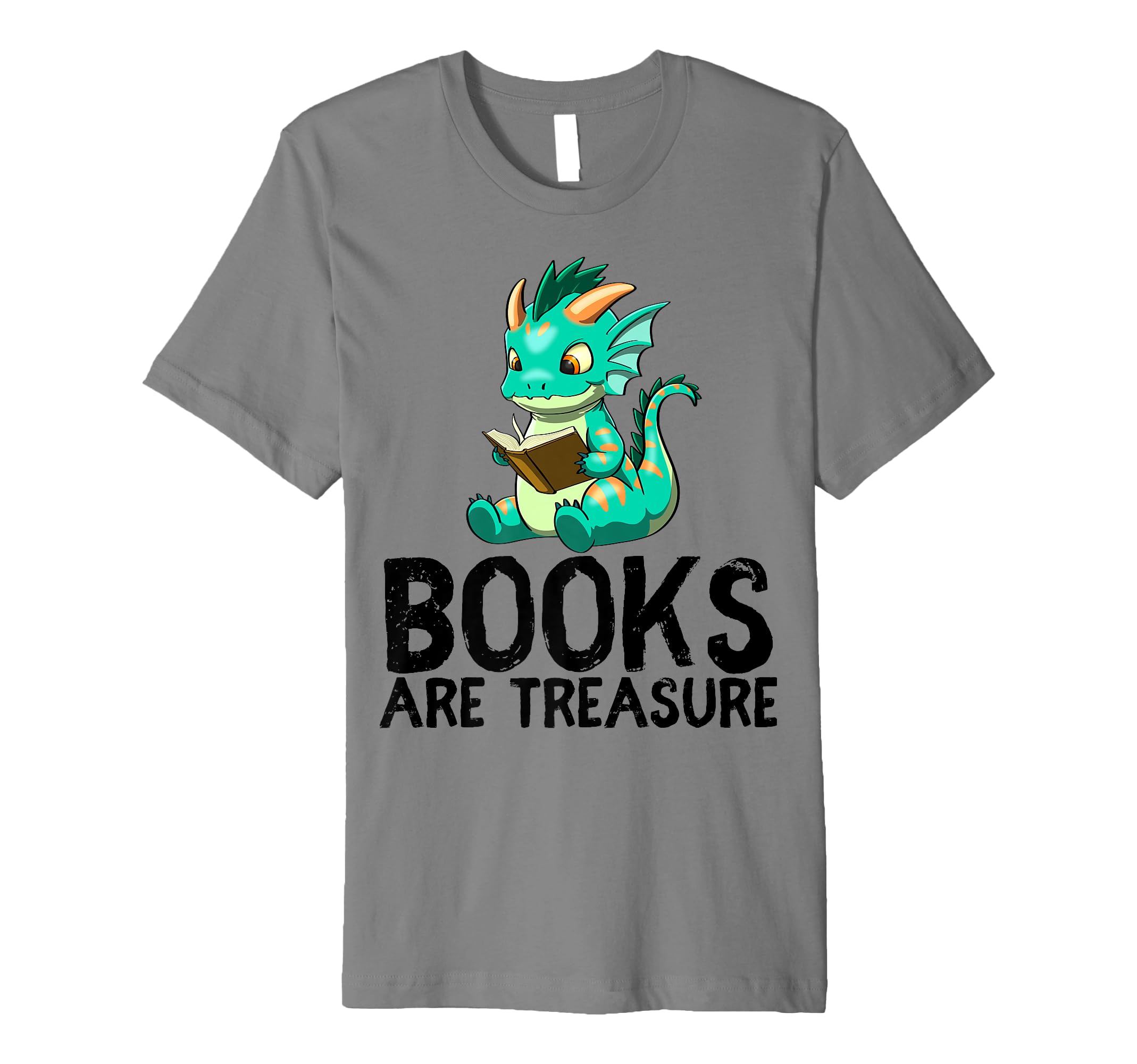 Dragon Reading Book Worm Nerd School Read T-Shirt - Graphic Print Unisex - T-Shirt, Sweatshirt, Hoodie