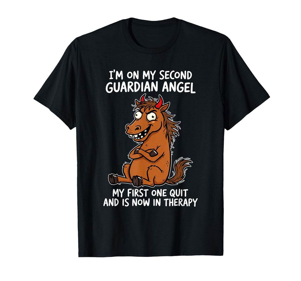 Im My Second Guardian Angel My First T-Shirt - Custom Art Print for Adults - T-Shirt, Sweatshirt, Hoodie