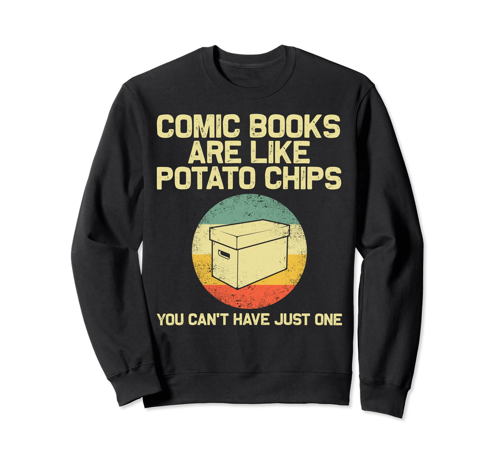Comic Book Comic Book Lovers Books Sweatshirt - Novelty Apparel Men Women - T-Shirt, Sweatshirt, Hoodie