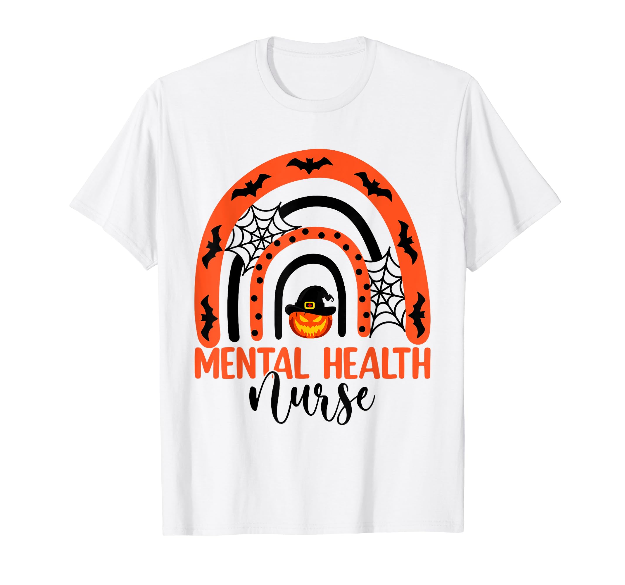 Mental Health Nurse Rainbow Mental T-Shirt - Aesthetic Graphic Men Women - T-Shirt, Sweatshirt, Hoodie