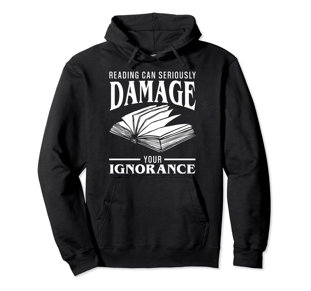 Reading Nerd Books Lover Bookworm Hoodie - Trendy Graphic Men Women - T-Shirt, Sweatshirt, Hoodie