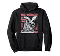 Easily Distracted Dragon And Books Hoodie - Casual Everyday Wear Men Women - T-Shirt, Sweatshirt, Hoodie