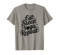 Eat Sleep Yoga Repeat Meditation Poses T-Shirt - Streetwear Style Unisex - T-Shirt, Sweatshirt, Hoodie