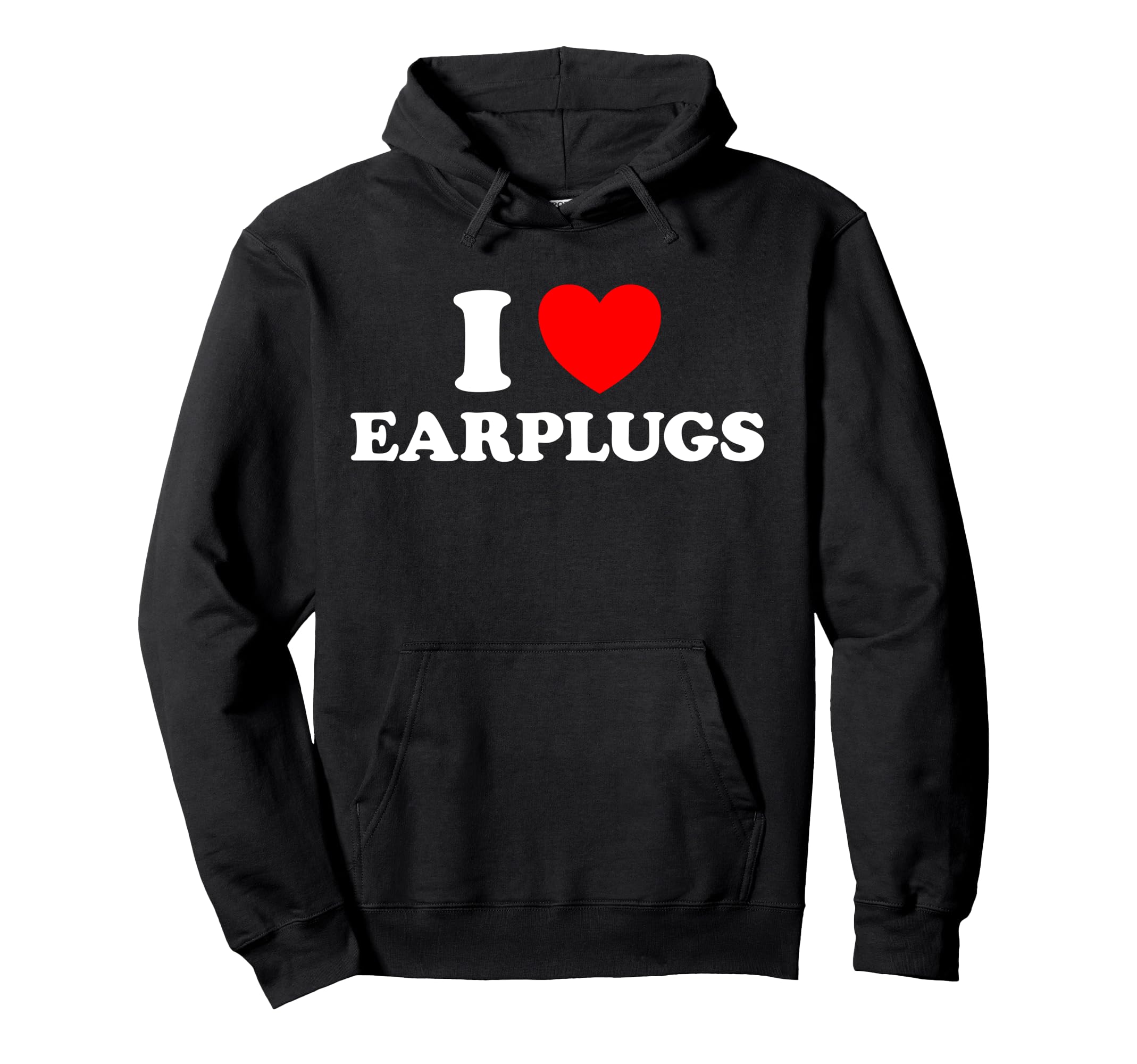 Love Earplugs Ear Plugs White Noise Hoodie - Aesthetic Graphic for Adults - T-Shirt, Sweatshirt, Hoodie
