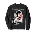 Tiger Trust Process Bengal Cat Sweatshirt - Minimalist Print Men Women - T-Shirt, Sweatshirt, Hoodie
