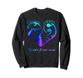 Wolf Choose To Keep Going Sweatshirt - Casual Everyday Wear Men Women - T-Shirt, Sweatshirt, Hoodie
