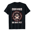 Certified Emotional Support Human Do T-Shirt - Minimalist Print Men Women - T-Shirt, Sweatshirt, Hoodie