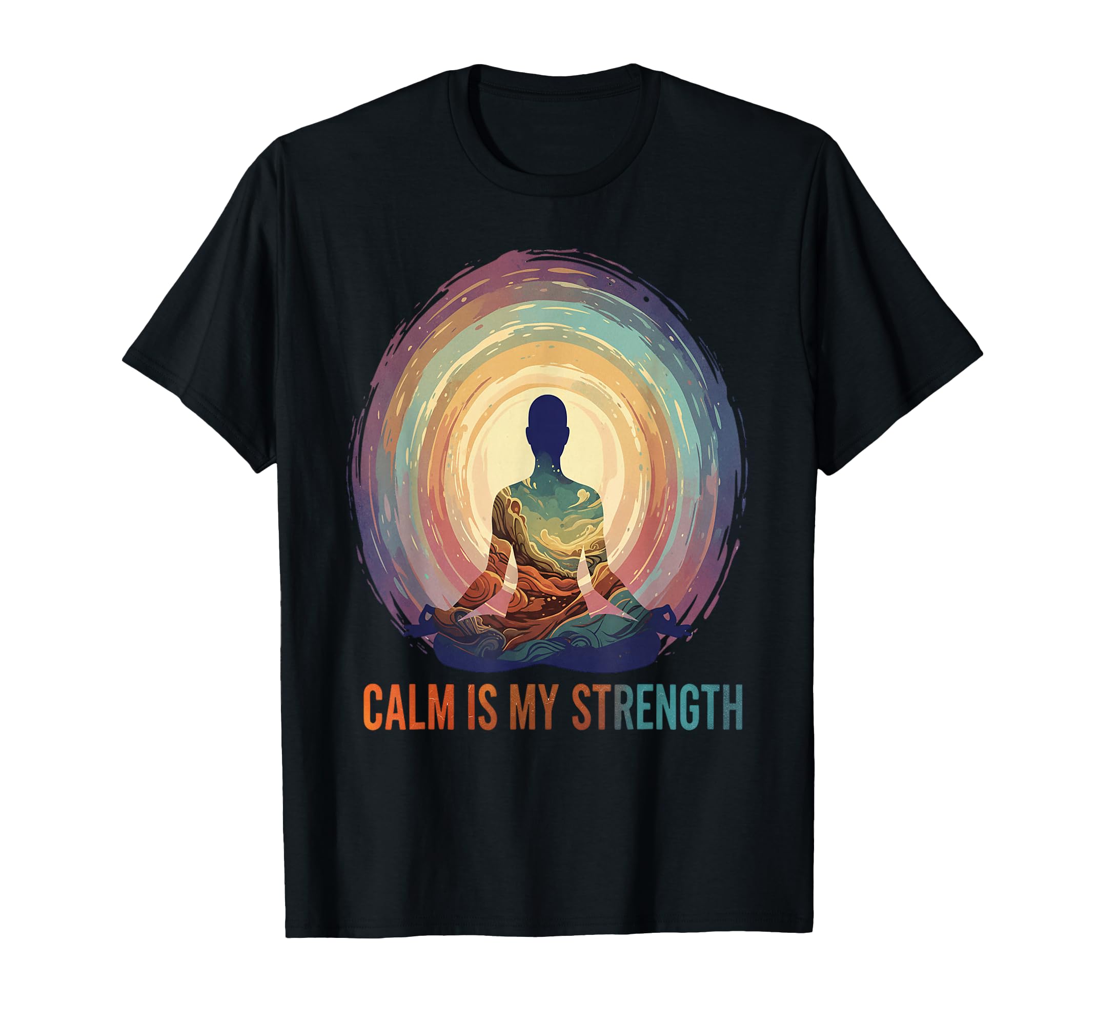 Still Mind Zen Meditation T-Shirt - Custom Art Print for Adults - T-Shirt, Sweatshirt, Hoodie