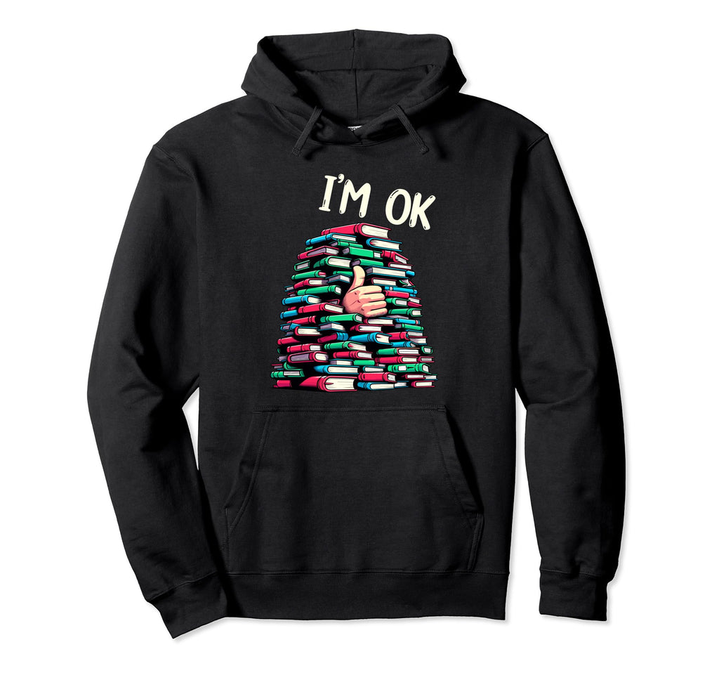 Reading Books Librarian Reader Nerd Im Hoodie - Aesthetic Graphic Unisex - T-Shirt, Sweatshirt, Hoodie