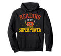 Reading Is My Superpower Bookmarks Hoodie - Novelty Apparel Unisex - T-Shirt, Sweatshirt, Hoodie