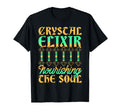 Healing Crystal Elixir Nourishing Soul T-Shirt - Custom Art Print Unisex - T-Shirt, Sweatshirt, Hoodie