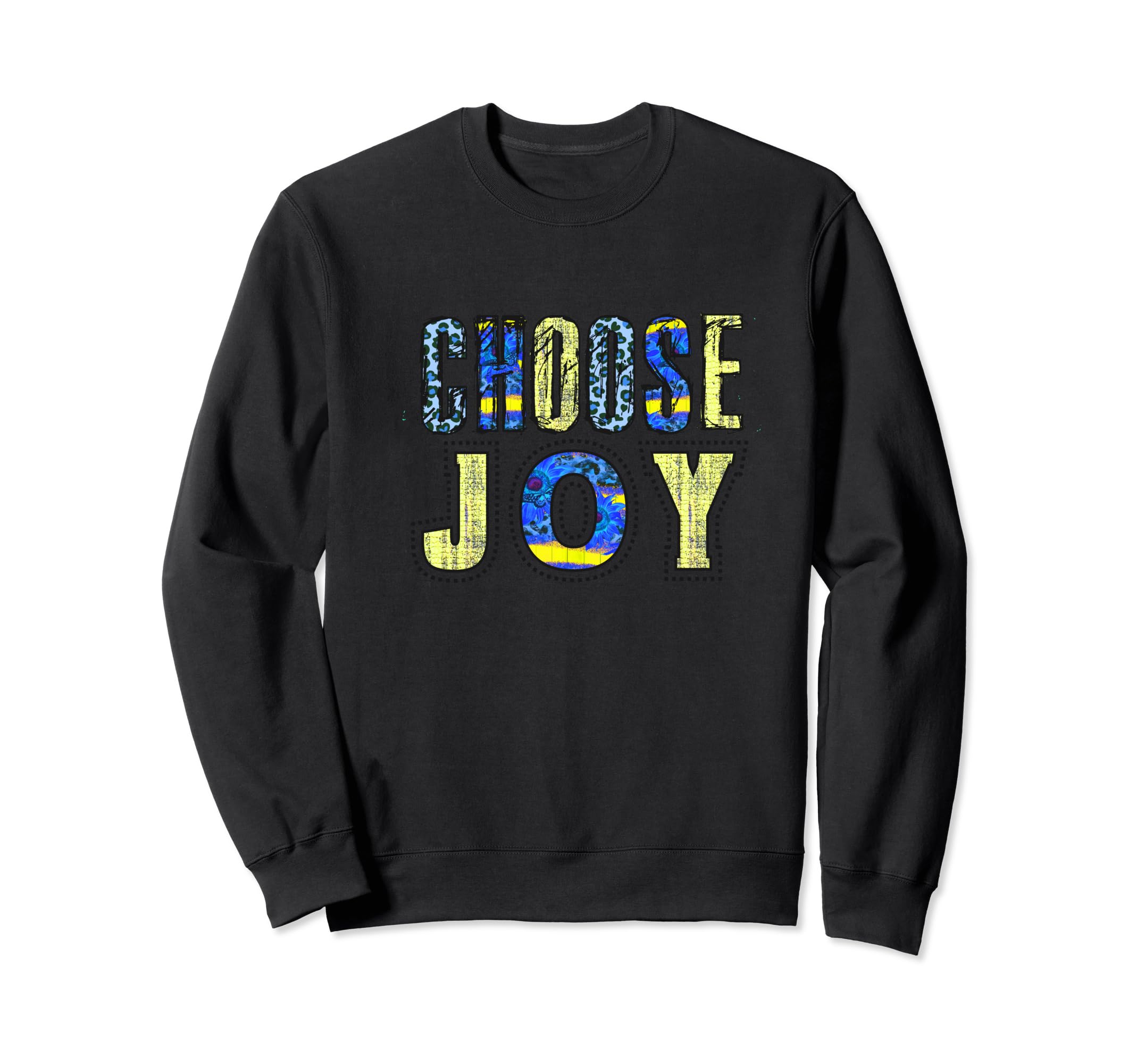 Choose Joy Modern Abstract Religious Sweatshirt - Graphic Print Unisex - T-Shirt, Sweatshirt, Hoodie