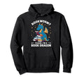 Bookworm Please Im Book Dragon Hoodie - Aesthetic Graphic Unisex - T-Shirt, Sweatshirt, Hoodie