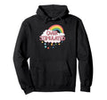 Overstimulated Rainbow Probably Hoodie - Novelty Apparel Men Women - T-Shirt, Sweatshirt, Hoodie