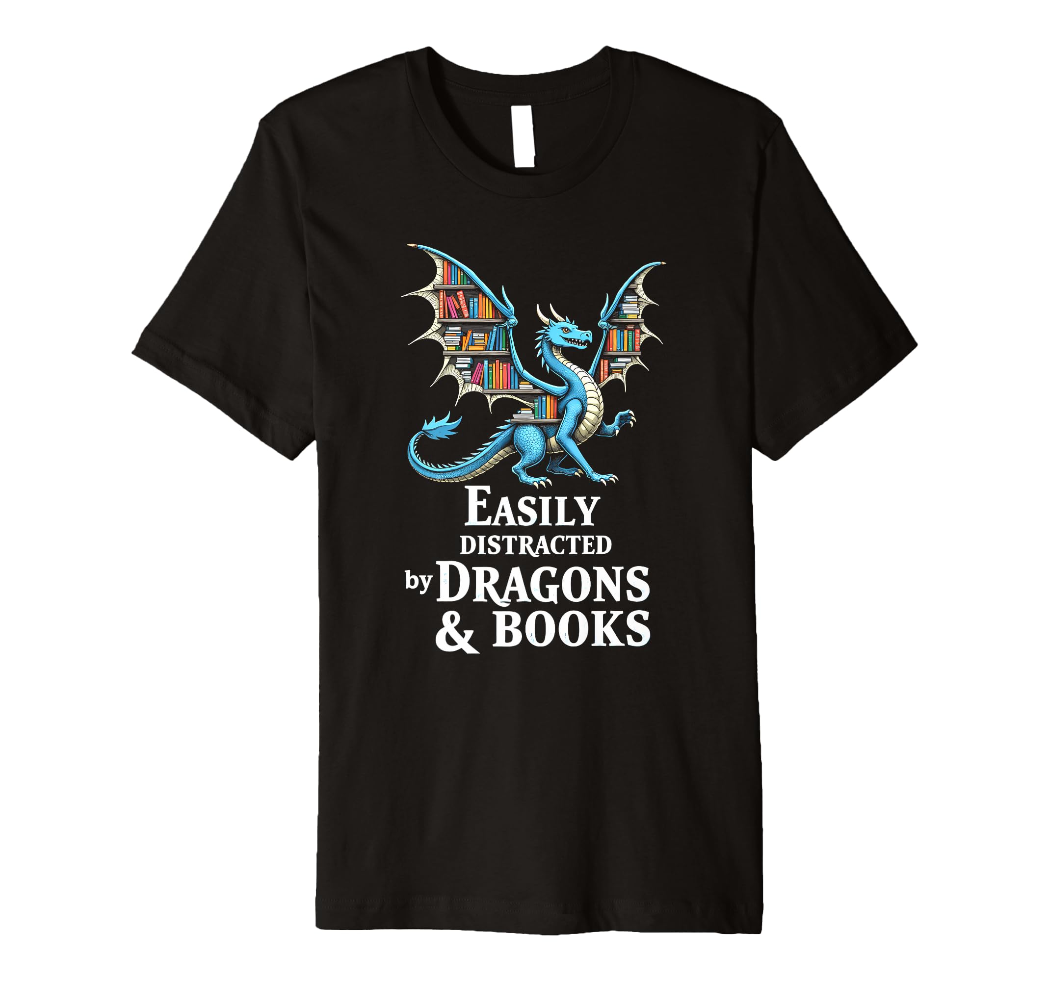 Whimsical Easily Distracted Dragons And T-Shirt - Trendy Graphic Men Women - T-Shirt, Sweatshirt, Hoodie