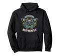 Antisocial Butterfly Hoodie - Novelty Apparel for Adults - T-Shirt, Sweatshirt, Hoodie