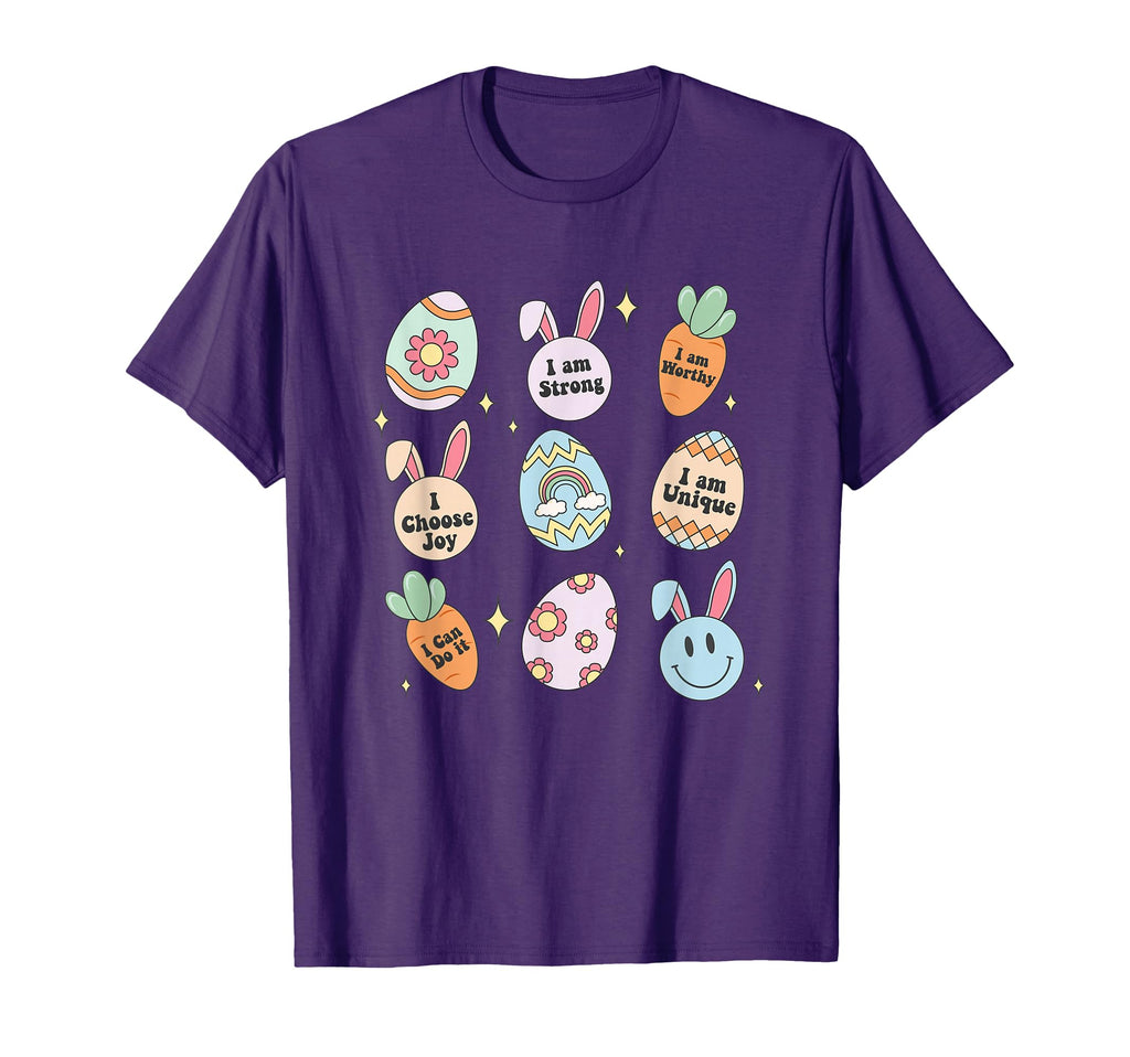 Mental Health Bunny Easter Self T-Shirt - Casual Everyday Wear Men Women - T-Shirt, Sweatshirt, Hoodie