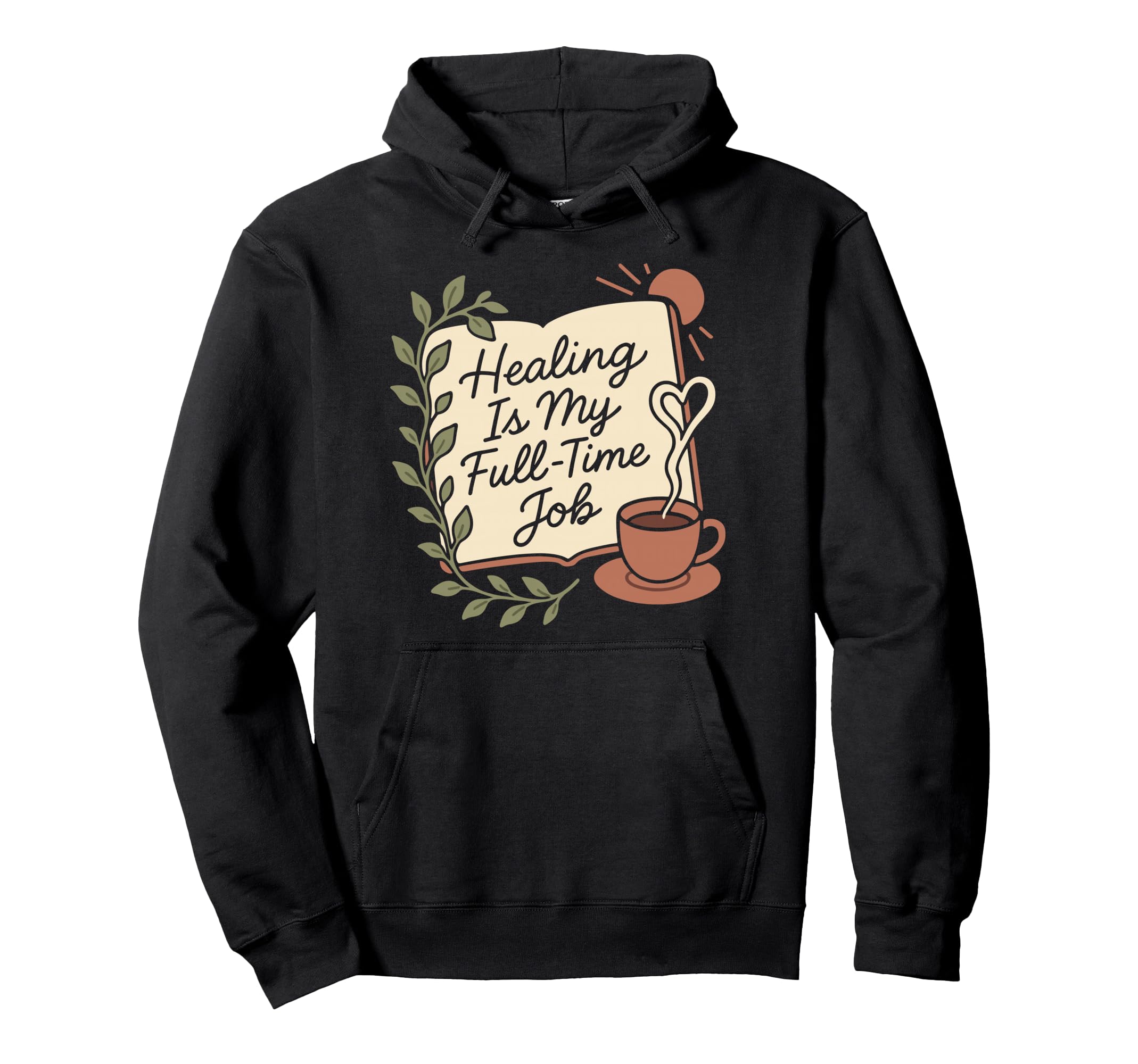 Spring Reset Growth Mindset Blooming Hoodie - Custom Art Print Unisex - T-Shirt, Sweatshirt, Hoodie