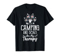 Mountain Funny Camping And Dog Are My T-Shirt - Custom Art Print Men Women - T-Shirt, Sweatshirt, Hoodie
